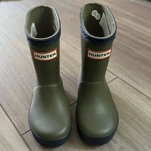Toddler Hunter rubber rain boots